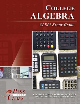 portada College Algebra CLEP Test Study Guide (in English)