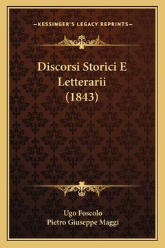 portada Discorsi Storici E Letterarii (1843) (en Italiano)