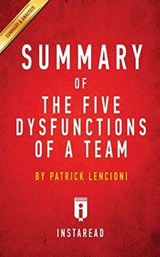 portada Summary of the Five Dysfunctions of a Team: By Patrick Lencioni | Includes Analysis 