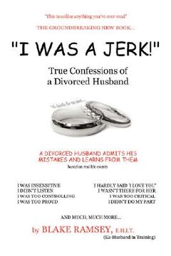 portada i was a jerk!:true confessions of a divo