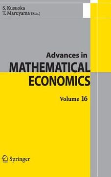 portada advances in mathematical economics volume 16 (in English)