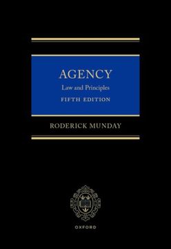 portada Agency. Law and Principles