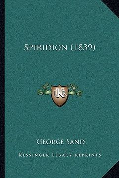 portada spiridion (1839) (en Inglés)