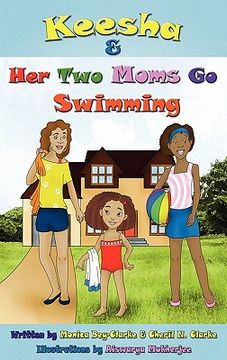 portada keesha & her two moms go swimming (en Inglés)