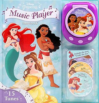 portada Disney Princess Music Player Storybook (en Inglés)