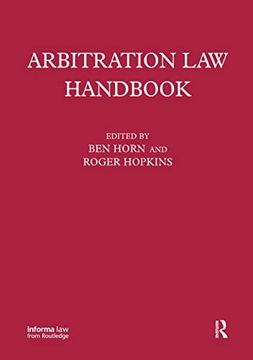 portada Arbitration Law Handbook (en Inglés)