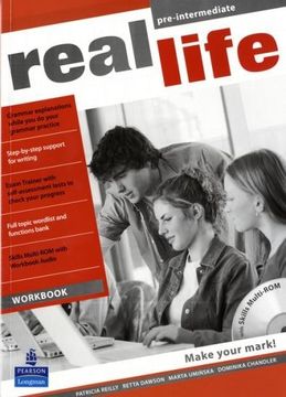 portada Real Life Global Pre-Intermediate Workbook & Multi-Rom Pack (en Inglés)