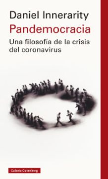 portada Pandemocracia. Una Filosofia de la Crisis del Coronavirus (in Spanish)