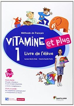 portada Vitamine Et Plus 1 Livre Eleve + Cd + Cd Dict (in Französisch)