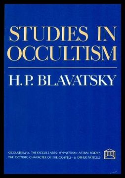 portada Studies In Occultism (en Inglés)