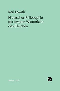 portada Nietzsches Philosophie der Ewigen Wiederkehr des Gleichen (en Alemán)