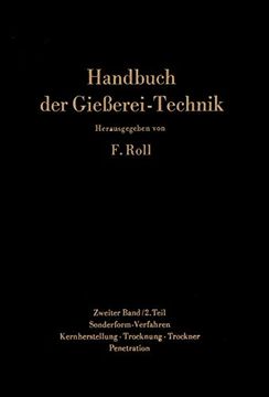 portada Handbuch der Gießerei-Technik: Zweiter Band (in German)