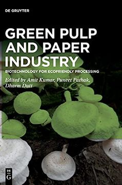 portada Green Pulp and Paper Industry: Biotechnology for Ecofriendly Processing (in English)