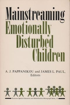 portada mainstreaming emotionally disturbed children (in English)