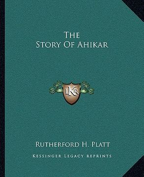 portada the story of ahikar (en Inglés)