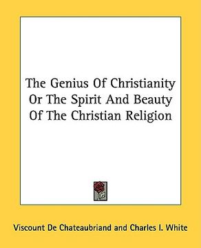 portada the genius of christianity or the spirit and beauty of the christian religion (en Inglés)