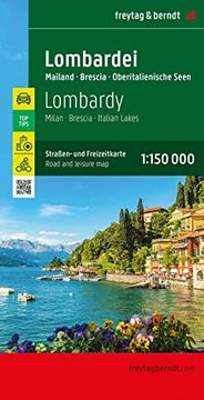 portada Lombardy Road and Leisure map 1: 150,000