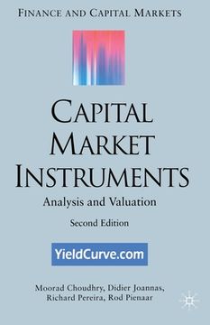 portada Capital Market Instruments: Analysis and Valuation (in English)
