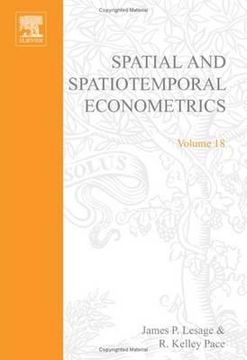 portada spatial and spatiotemporal econometrics (en Inglés)