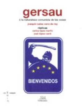 portada Gersau: o la naturaleza comunista de las cosas