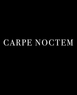 portada Carpe Noctem: "Seize the Night" in Latin | a Decorative Book for Interior Design Styling | Ideal for Small Spaces - Tables, Bookshelves and Desks |. A Custom Message (Classic Latin Phrases) (in English)
