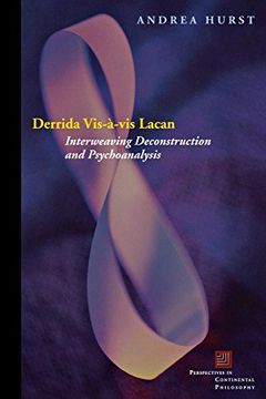 portada Derrida Vis-A-Vis Lacan: Interweaving Deconstruction and Psychoanalysis (Perspectives in Continental Philosophy) (en Inglés)