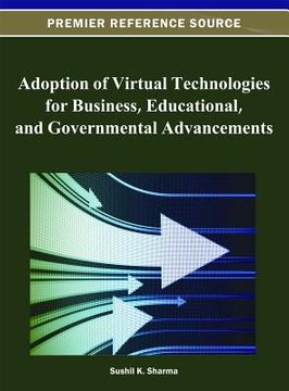 portada adoption of virtual technologies for business, educational, and governmental advancements