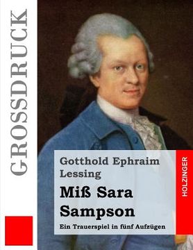 portada Miß Sara Sampson (Großdruck) (in German)