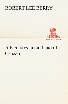 portada adventures in the land of canaan (en Inglés)
