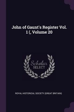 portada John of Gaunt's Register Vol. 1 (, Volume 20 (en Inglés)