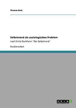 portada Selbstmord als soziologisches Problem (German Edition)