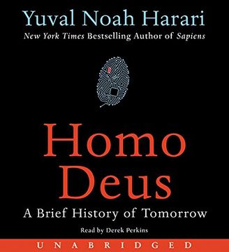 portada Homo Deus CD: A Brief History of Tomorrow