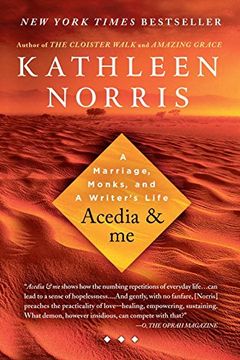 portada Acedia & me: A Marriage, Monks, and a Writer's Life (in English)