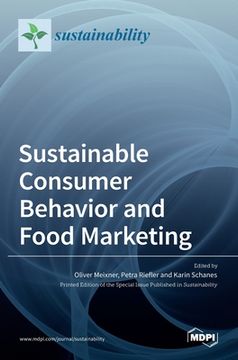 portada Sustainable Consumer Behavior and Food Marketing (en Inglés)