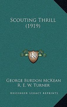 portada scouting thrill (1919)