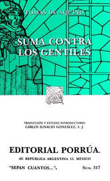 portada Suma Contra los Gentiles (5ª Ed. )