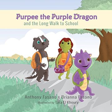 portada Purpee the Purple Dragon and the Long Walk to School