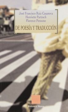portada De Poesía y Traducción (in Spanish)