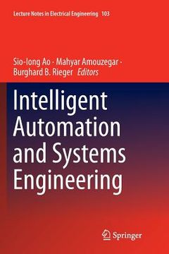 portada Intelligent Automation and Systems Engineering (in English)