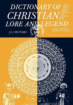 portada dictionary of christian lore and legend (en Inglés)