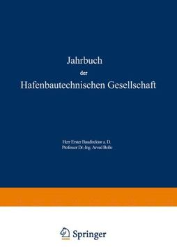 portada Jahrbuch der Hafenbautechnischen Gesellschaft: 1966 (en Alemán)