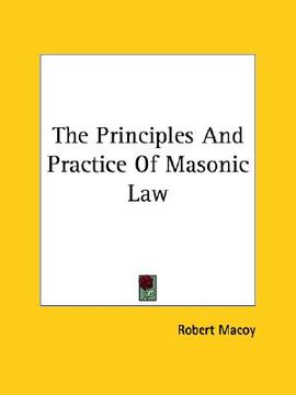 portada the principles and practice of masonic law (in English)