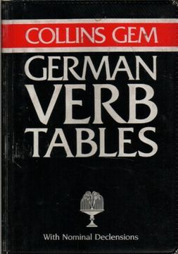 portada Collins gem German Verb Tables and Grammar