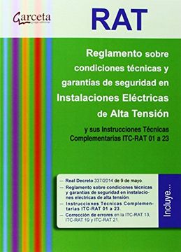 portada Reglamento Sobre Condiciones Técnicas Y Garantías De Seguridad En Instalaciones Eléctricas De Alta Tensión (reglamentos (garceta))