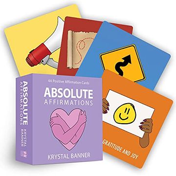 portada Absolute Affirmations: 44 Positive Affirmation Cards (en Inglés)