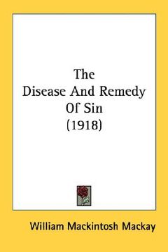 portada the disease and remedy of sin (1918) (in English)