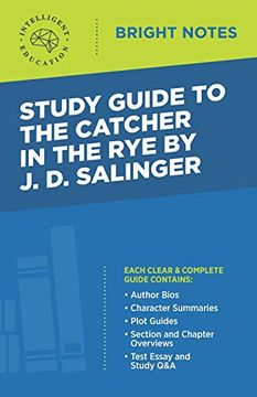 portada Study Guide to the Catcher in the rye by J. D. Salinger (Bright Notes) (in English)