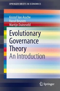 portada Evolutionary Governance Theory: An Introduction (Springerbriefs in Economics) (in English)