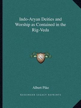 portada indo-aryan deities and worship as contained in the rig-veda (en Inglés)