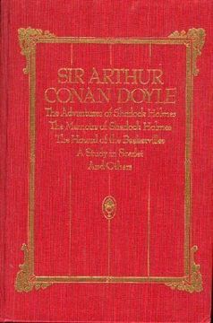 portada Sir Arthur Conan Doyle the Illustrated Sherlock Holmes Treasury (The Great Masters Library) (en Inglés)